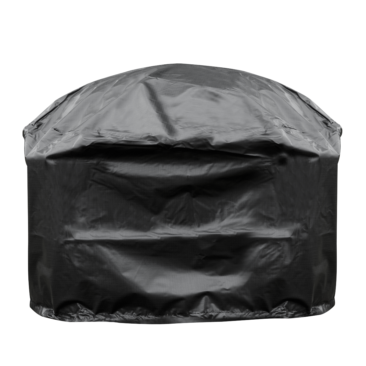 Dellonda Deluxe 2-in-1 Outdoor Fire Pit/Coffee Table with Drawstring Cover 93cm Antique Bronze Effect