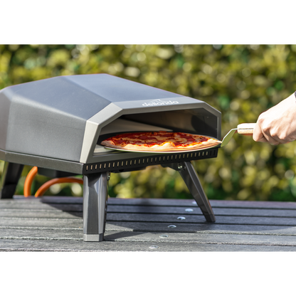 Dellonda Gas Pizza Oven with Water-Resistant Cover/Carry Bag & 12" Pizza Peel
