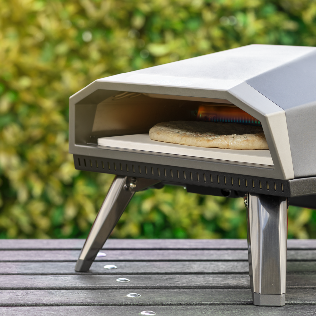 Dellonda Gas Pizza Oven with Water-Resistant Cover/Carry Bag & 12" Pizza Peel