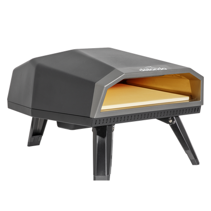 Dellonda Gas Pizza Oven with Water-Resistant Cover/Carry Bag & 12" Pizza Peel