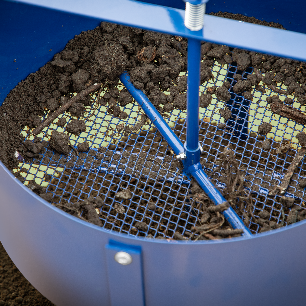 Dellonda Large Rotary Garden Sieve for Soil and Stones 16"