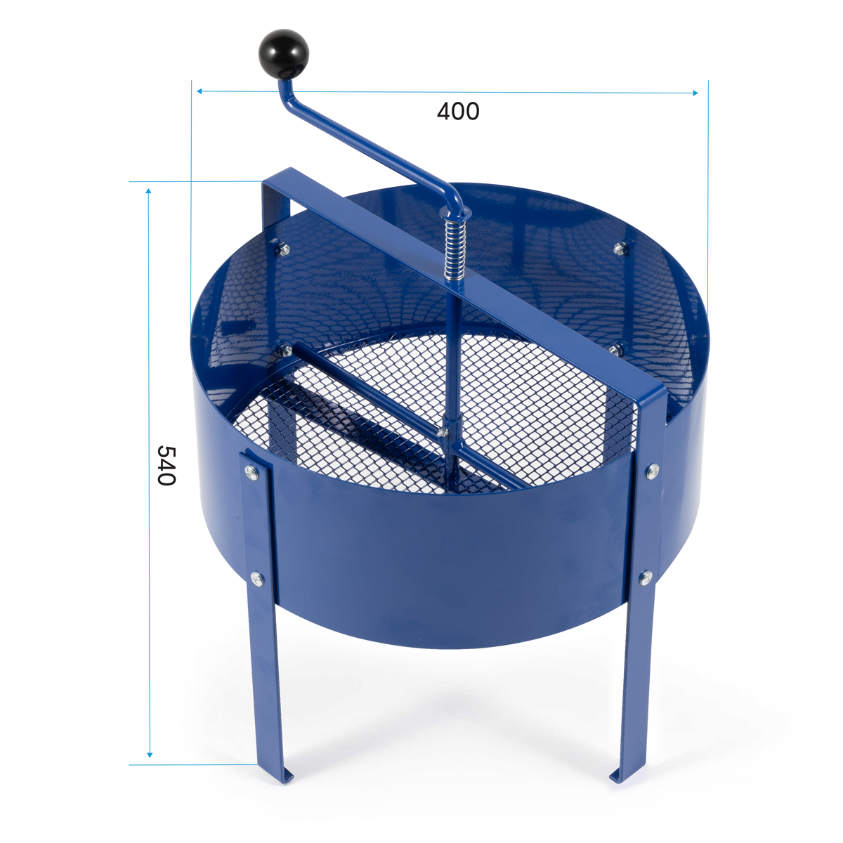 Dellonda Large Rotary Garden Sieve for Soil and Stones 16"