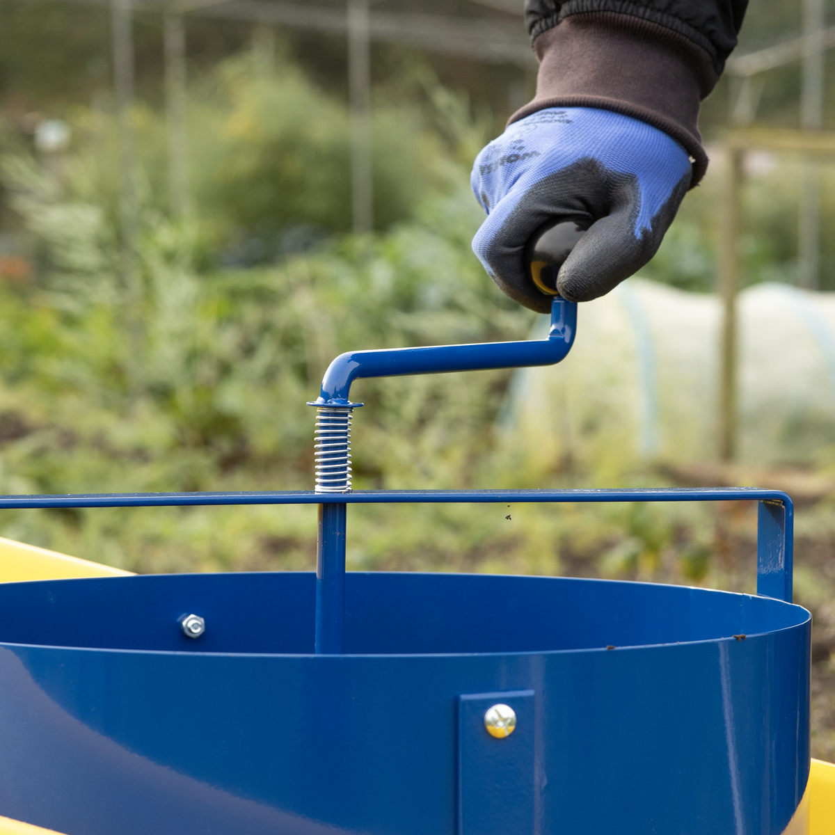 Dellonda Large Rotary Garden Sieve for Soil and Stones 16"
