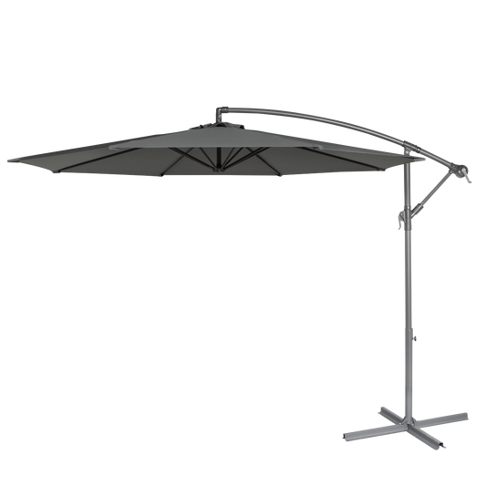 Dellonda Banana Parasol with Cover 3m