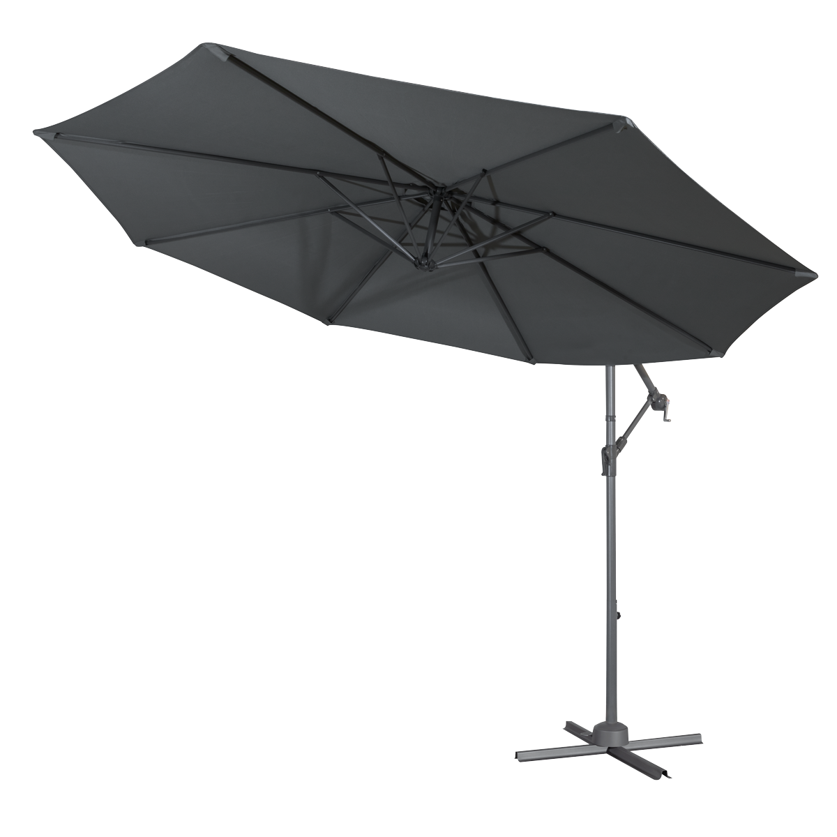 Dellonda Banana Parasol with Cover 3m