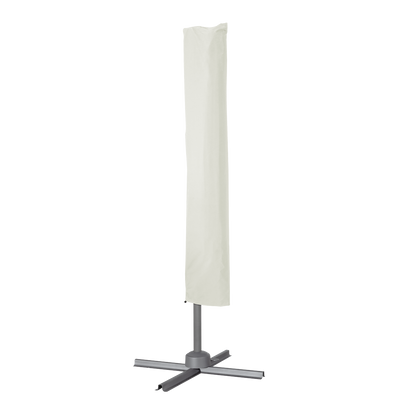 Dellonda Cantilever Parasol with 360° Rotation, Tilt & Cover 3m - Cream