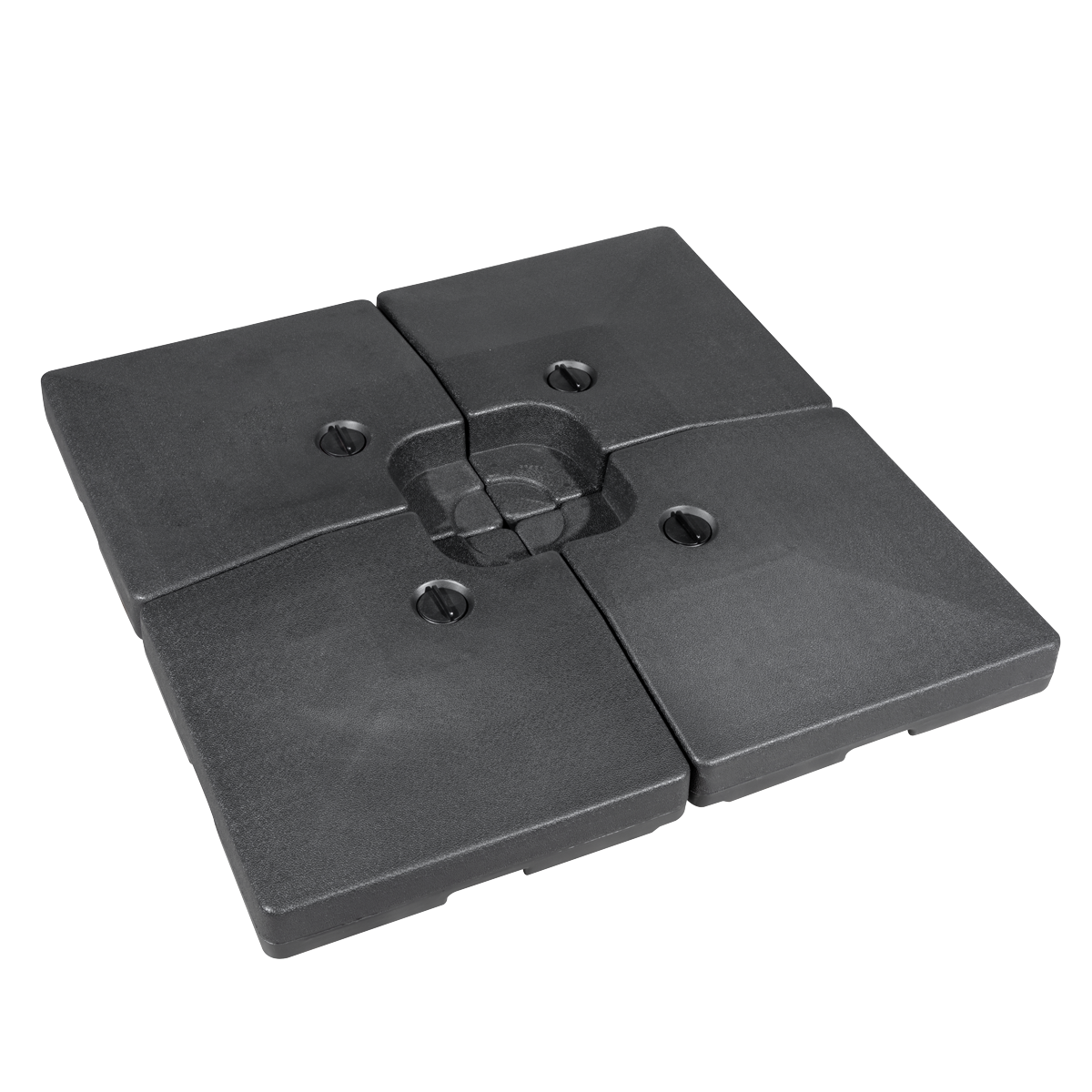 Dellonda Fillable Parasol Base, Water/Sand Fill 92L 4pc