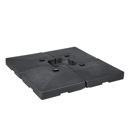 Dellonda Fillable Parasol Base, Water/Sand Fill 92L 4pc