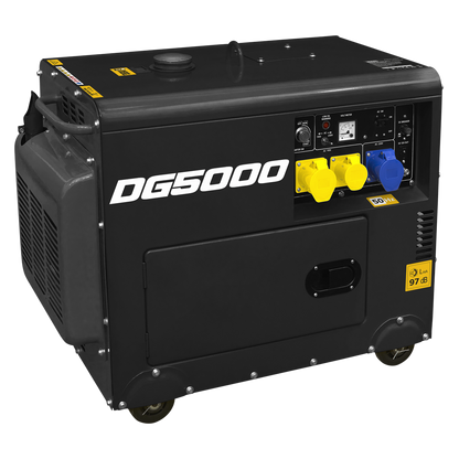 5000W Generator 4-Stroke Engine 110/230V