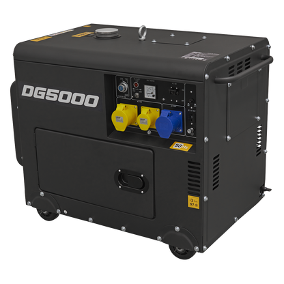 5000W Generator 4-Stroke Engine 110/230V
