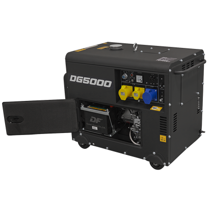 5000W Generator 4-Stroke Engine 110/230V