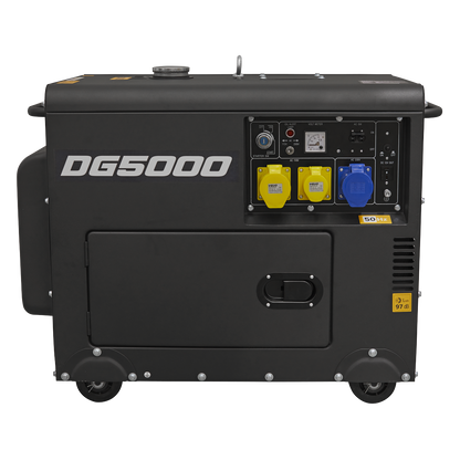 5000W Generator 4-Stroke Engine 110/230V