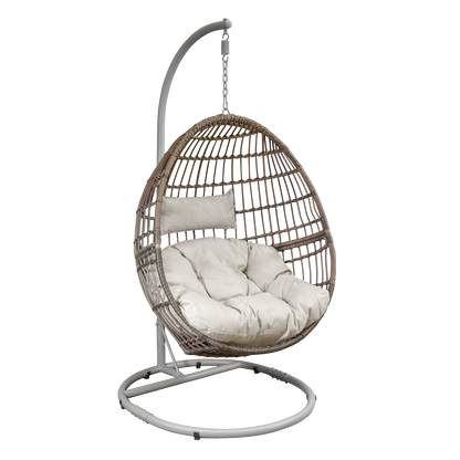 Dellonda Single Swinging Egg Chair with Cushion