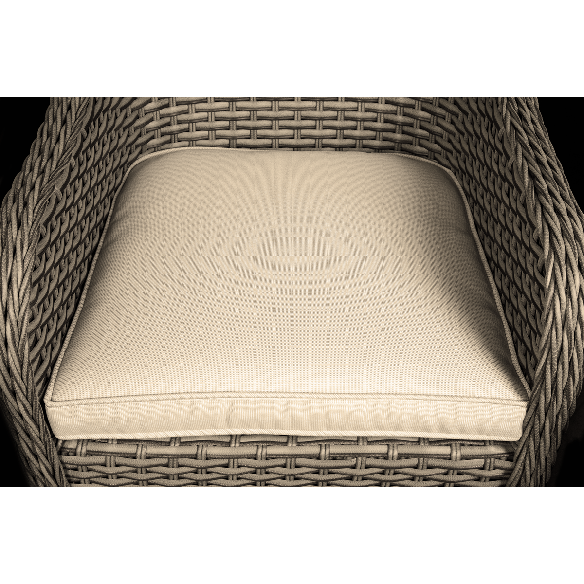 Dellonda Chester Rattan Wicker Outdoor Garden Dining Chairs 2pc