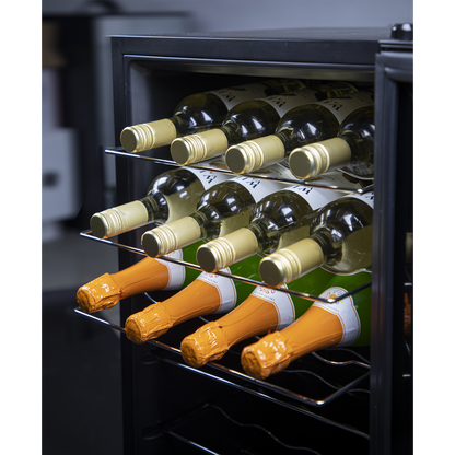 Baridi 28 Bottle Tabletop Wine Fridge & Cooler