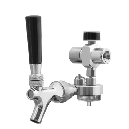 Baridi Mini Keg UK Beer Tap and CO2 Regulator