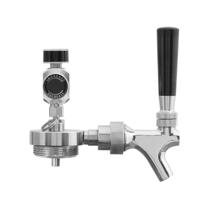 Baridi Mini Keg UK Beer Tap and CO2 Regulator