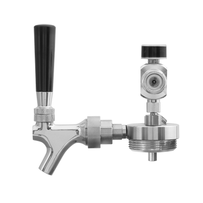 Baridi Mini Keg UK Beer Tap and CO2 Regulator