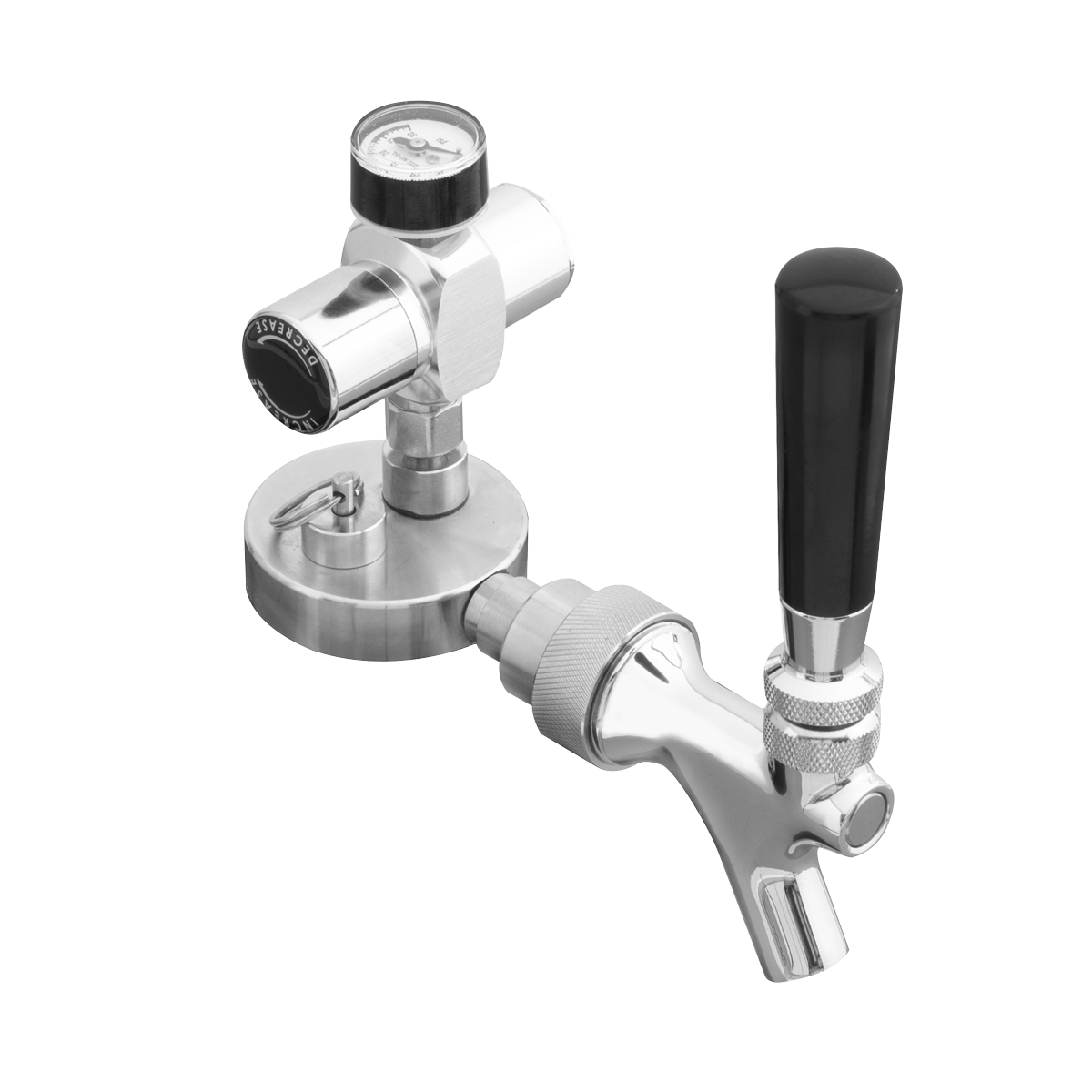Baridi Mini Keg UK Beer Tap and CO2 Regulator