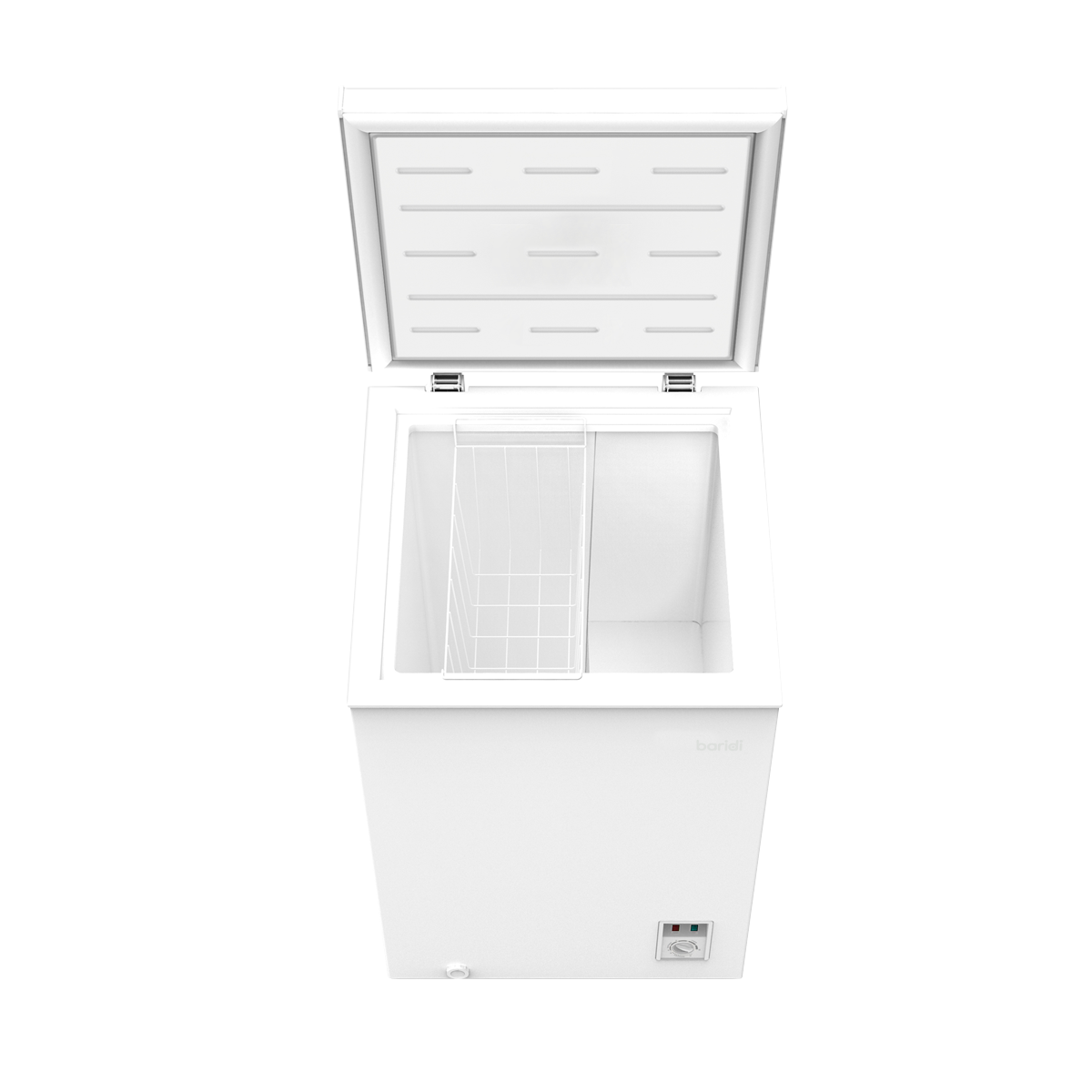 Baridi Freestanding Chest Freezer 99L Capacity - White