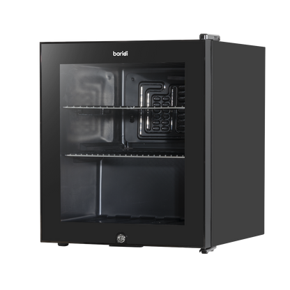 Baridi Mini Tabletop Beer & Drinks Fridge 50L Capacity - Black