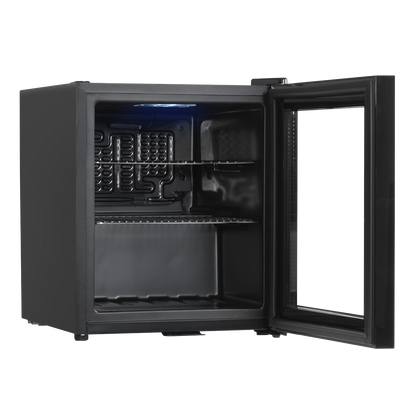 Baridi Mini Tabletop Beer & Drinks Fridge 50L Capacity - Black