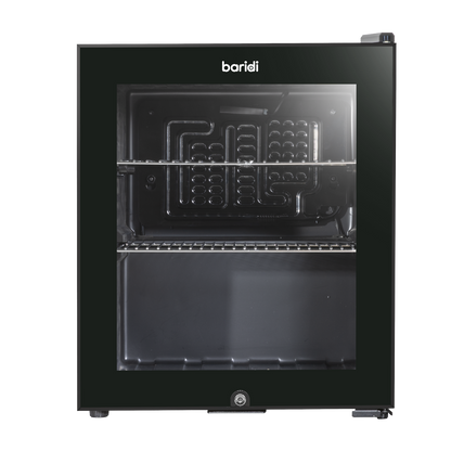 Baridi Mini Tabletop Beer & Drinks Fridge 50L Capacity - Black
