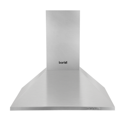 Baridi Cooker Hood with Carbon Filters 60cm - Stainless Steel