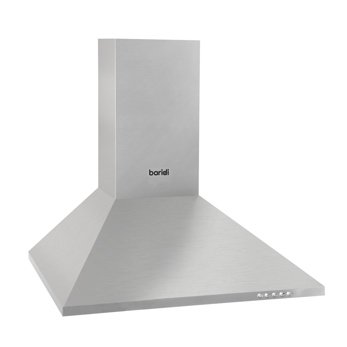 Baridi Cooker Hood with Carbon Filters 60cm - Stainless Steel