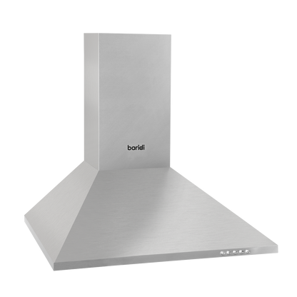 Baridi Cooker Hood with Carbon Filters 60cm - Stainless Steel
