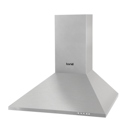 Baridi Cooker Hood with Carbon Filters 60cm - Stainless Steel