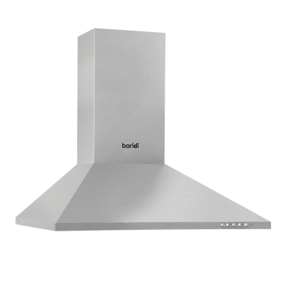 Baridi Cooker Hood with Carbon Filters 60cm - Stainless Steel