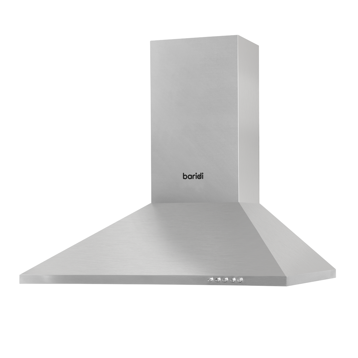 Baridi Cooker Hood with Carbon Filters 60cm - Stainless Steel