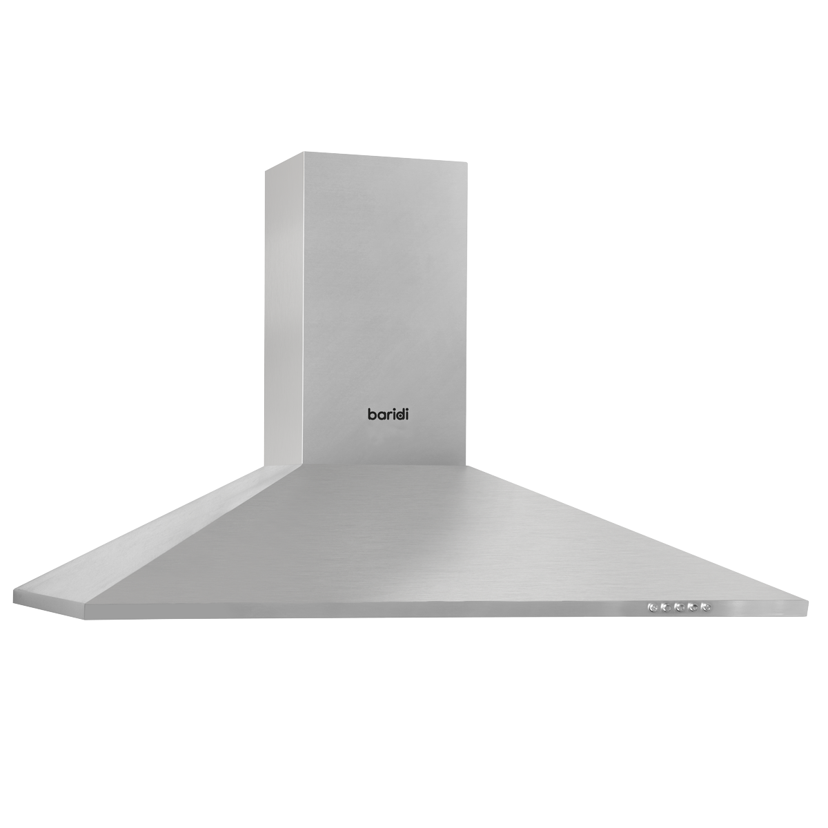 Baridi Cooker Hood with Carbon Filters 90cm - Stainless Steel