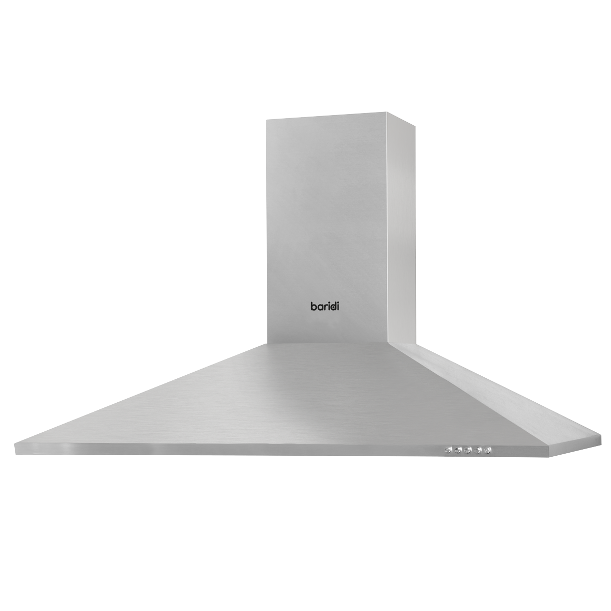 Baridi Cooker Hood with Carbon Filters 90cm - Stainless Steel