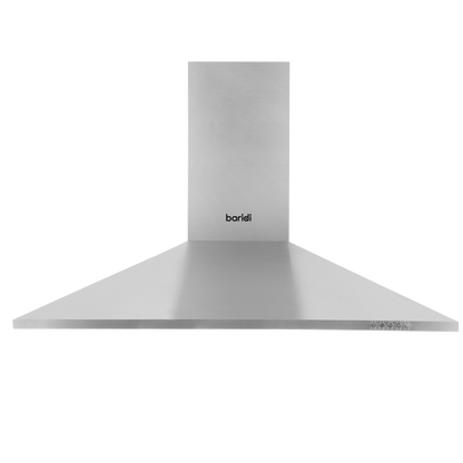 Baridi Cooker Hood with Carbon Filters 90cm - Stainless Steel