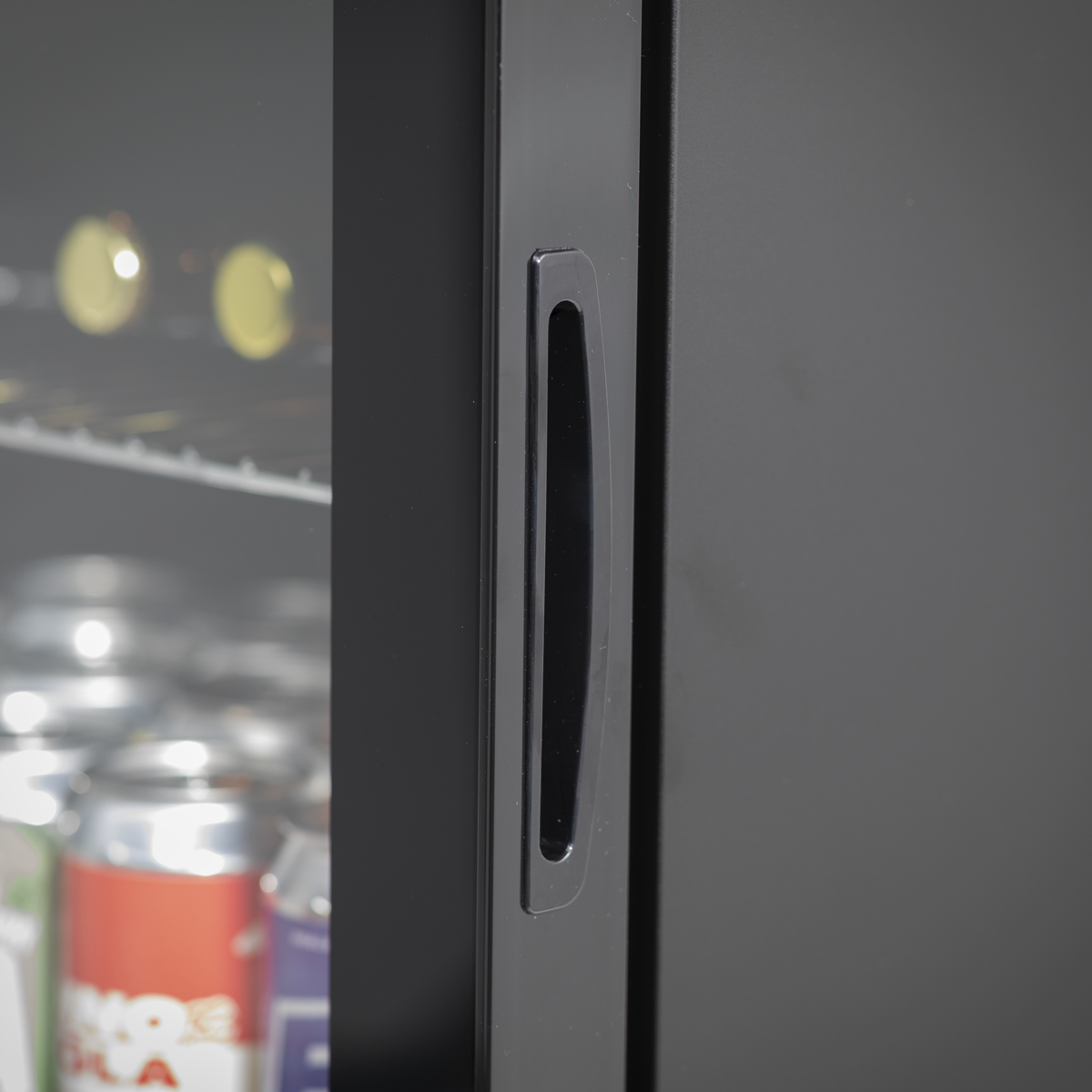 Baridi Wine, Beer & Drinks Fridge 85L Capacity - Black