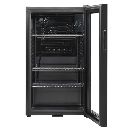 Baridi Wine, Beer & Drinks Fridge 85L Capacity - Black