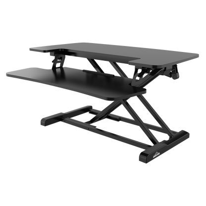 Dellonda 71cm Adjustable-Height Standing Desk Riser 15kg Capacity