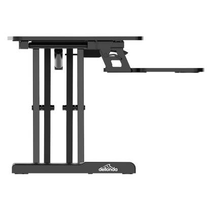 Dellonda 71cm Adjustable-Height Standing Desk Riser 15kg Capacity