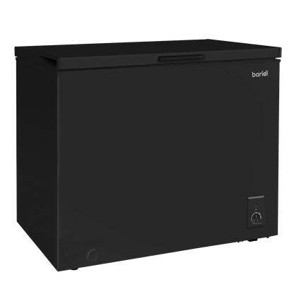 Baridi Freestanding Chest Freezer 199L Capacity - Black