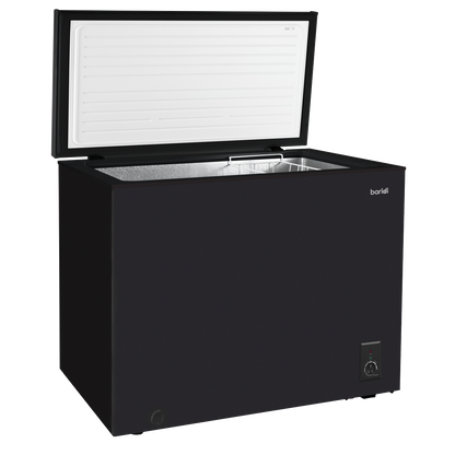 Baridi Freestanding Chest Freezer 199L Capacity - Black