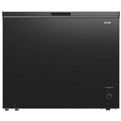 Baridi Freestanding Chest Freezer 199L Capacity - Black