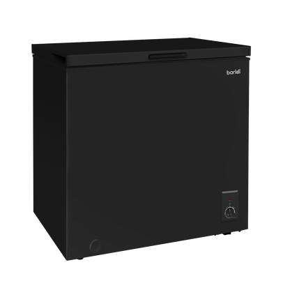 Baridi Freestanding Chest Freezer 142L Capacity - Black