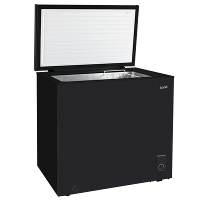 Baridi Freestanding Chest Freezer 142L Capacity - Black