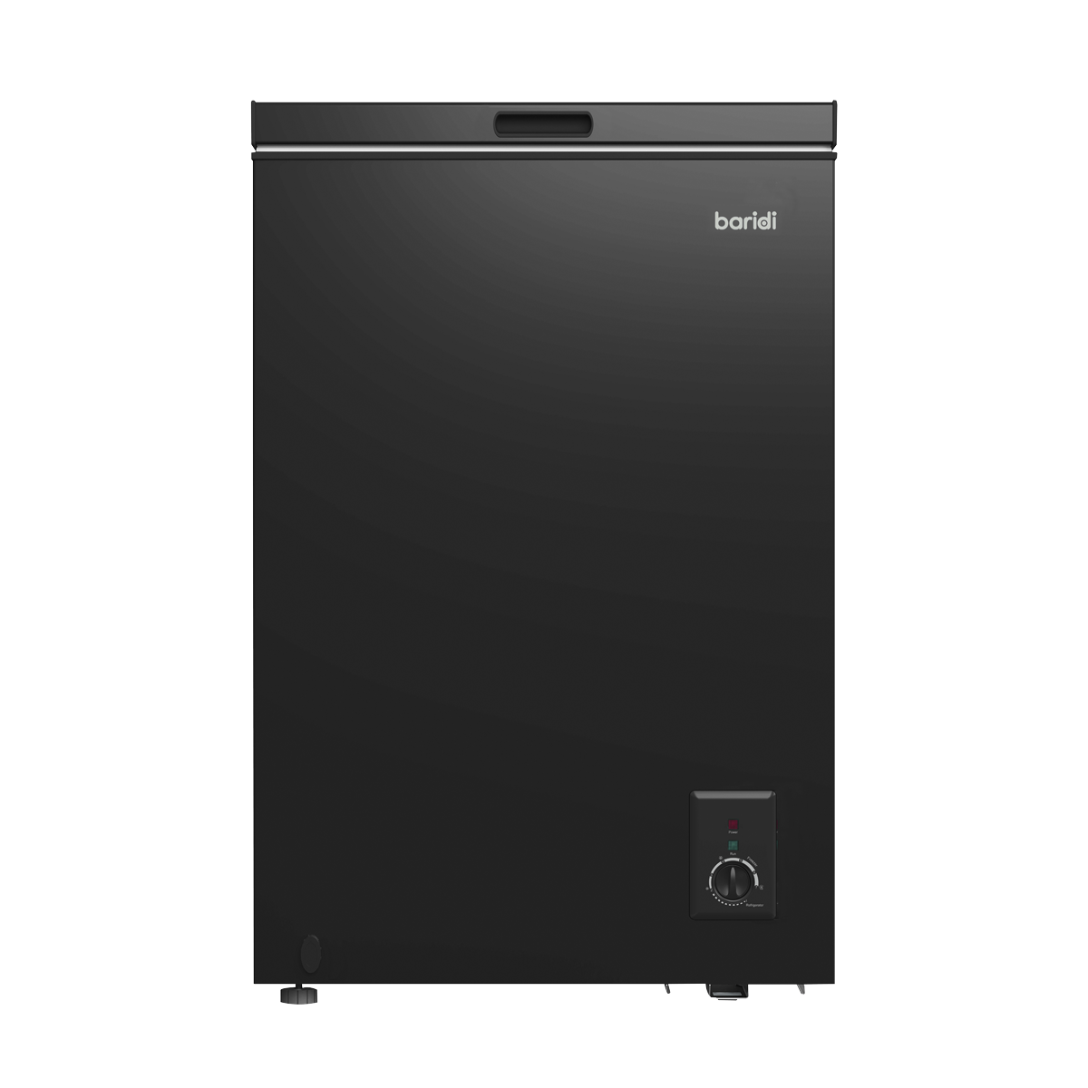 Baridi Freestanding Chest Freezer 99L Capacity - Black