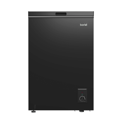 Baridi Freestanding Chest Freezer 99L Capacity - Black