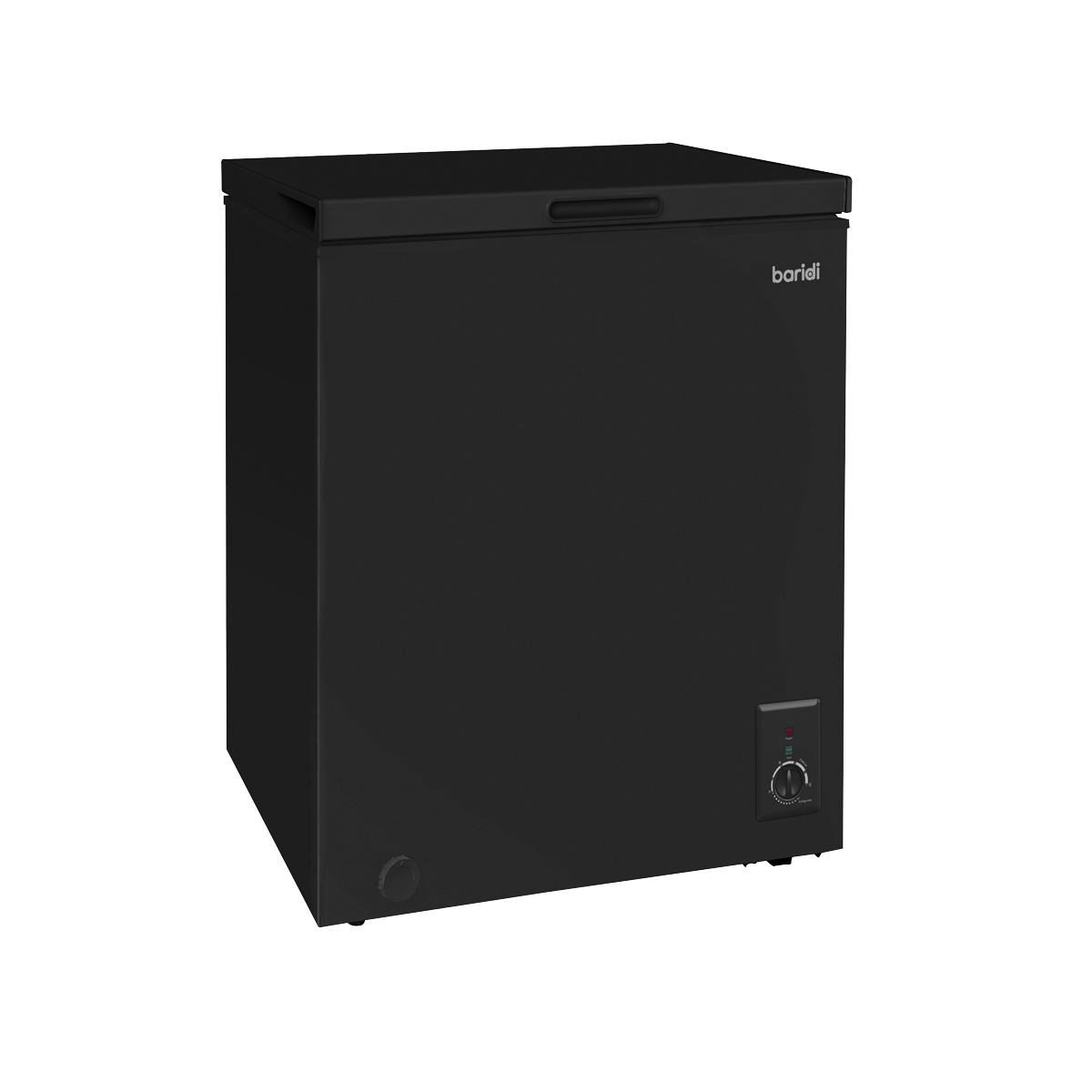 Baridi Freestanding Chest Freezer 99L Capacity - Black