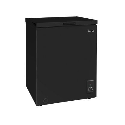 Baridi Freestanding Chest Freezer 99L Capacity - Black