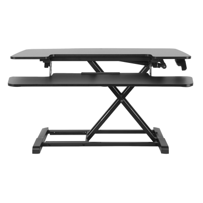Dellonda 89cm Adjustable-Height Standing Desk Riser 15kg Capacity